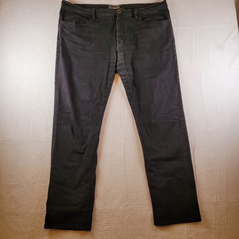TravisMathew Mens Black 5-Pocket Stretch Golf Pants Size 40 Straight Leg